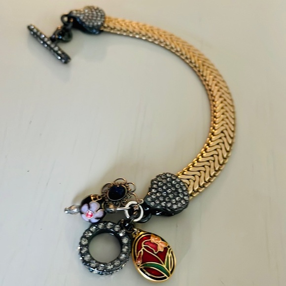 Cloisonné charm bracelet #8 - Picture 3 of 5